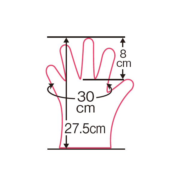 使いきりポリエチレン手袋（内エンボスタイプ）100枚入 M | オカモトライフ +